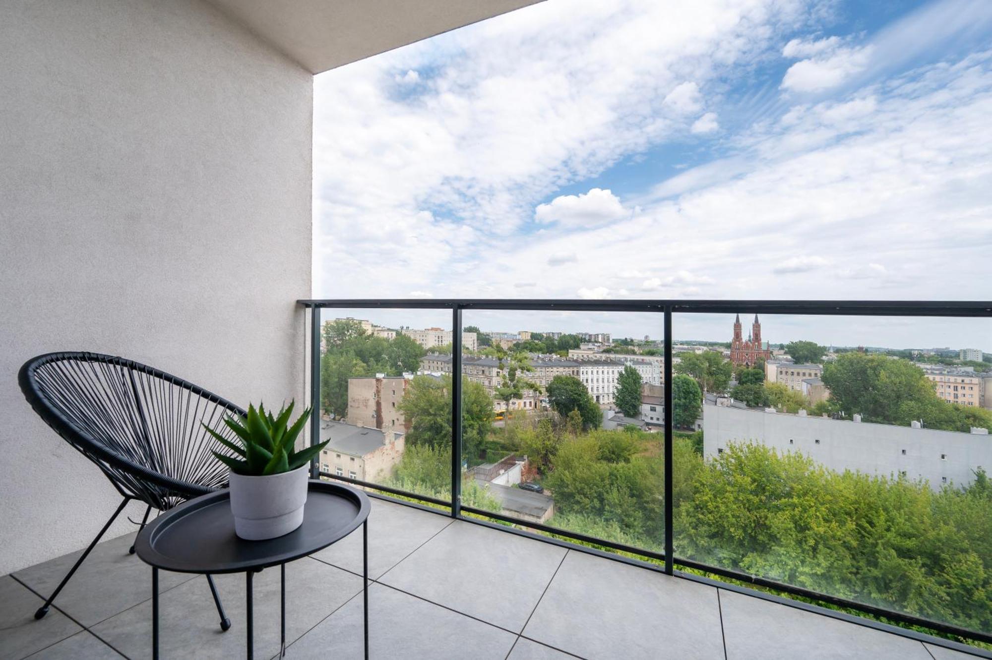 9Th Floor Lodz Manufaktura Apartments With Parking By Rentujemy Bagian luar foto